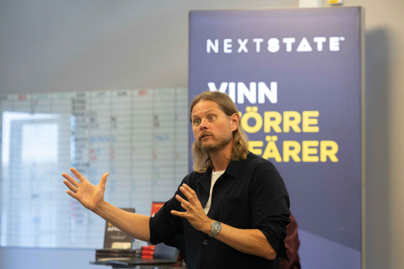 Undervisning nära deltagarna på bootcamp